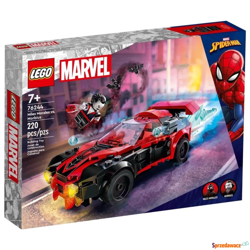 Klocki konstrukcyjne LEGO Marvel 76244 Miles... - Klocki - Bielsko-Biała