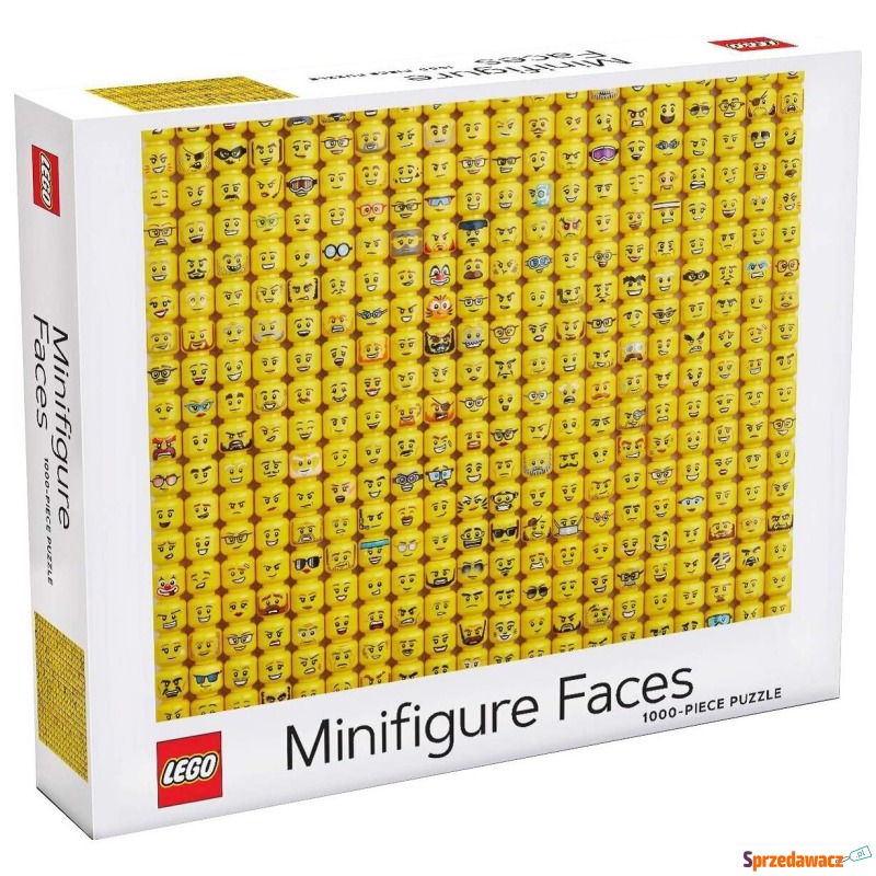 Puzzle LEGO Minifigure Faces 1000el. - Puzzle - Olsztyn