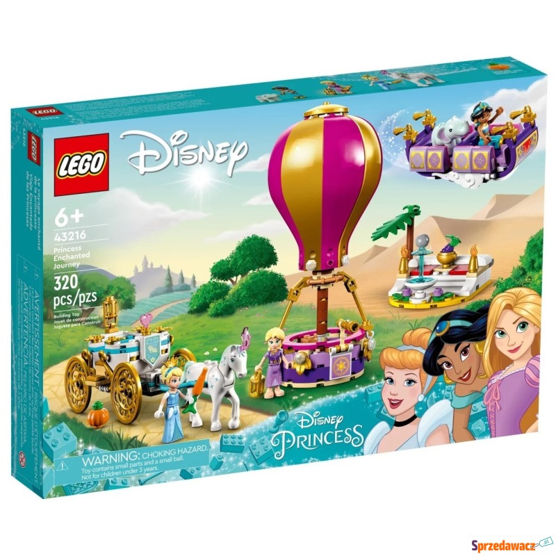 Klocki konstrukcyjne LEGO Disney 43216 Podróż... - Klocki - Łódź