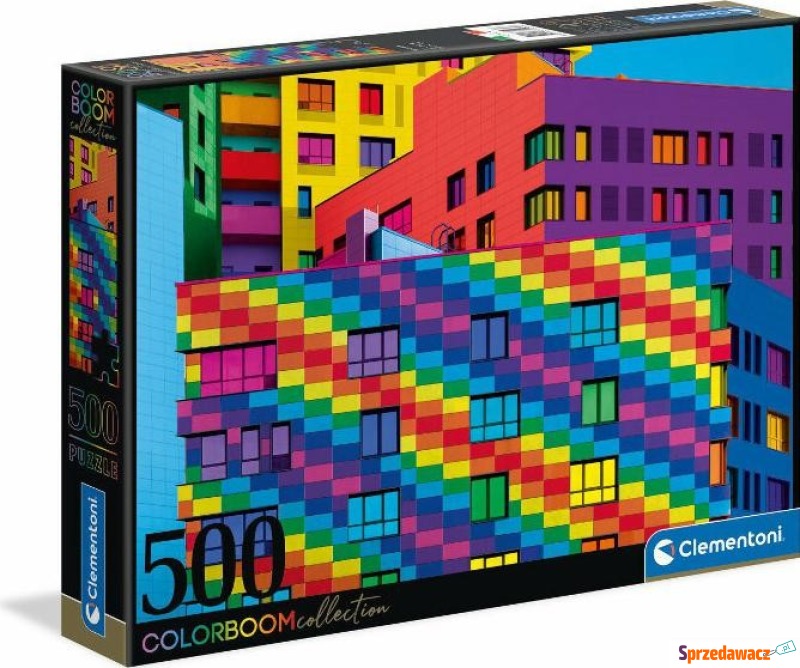 Puzzle Clementoni Color Boom Squares 500 el. 35094 - Puzzle - Inowrocław