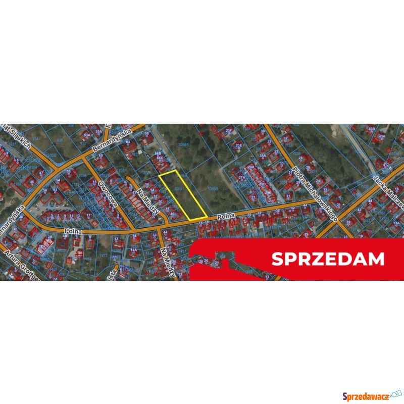 Działka budowlana Gliwice sprzedam, pow. 2500 m2  (25a)