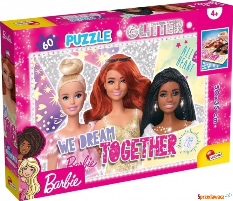 Puzzle Lisciani Barbie Glitter Selfie 60 el. 81165 - Puzzle - Warszawa