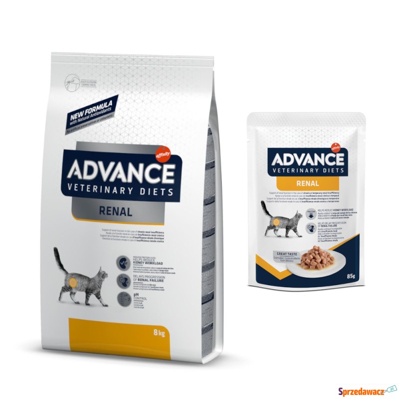 Advance Veterinary Diets: karma sucha, 8 kg +... - Karmy dla kotów - Borzestowo