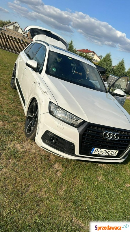 Audi Q7  Sedan/Limuzyna 2016,  3.0 diesel - Na sprzedaż za 119 500 zł - Poznań