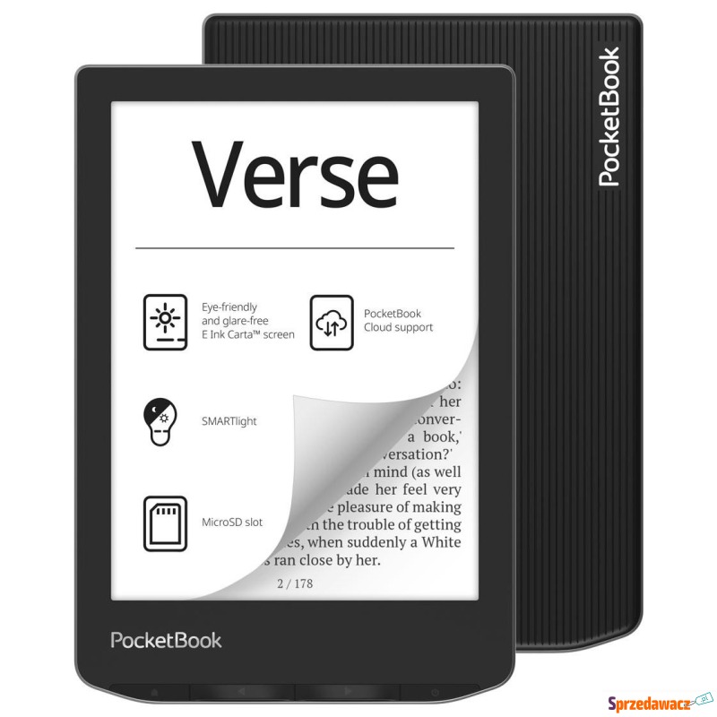PocketBook Verse (629) szary - Czytniki książek (ebook) - Gdańsk
