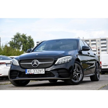 Mercedes C CLASS 2019 prod. Salon Polska* Vat 23%* 1 Wł* AMG x2* Kamera*