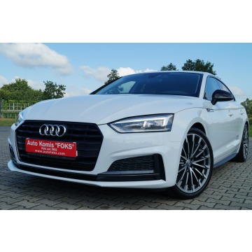 Audi A5 - Z Niemiec 2,0 190 km ultra S-line  automat navi GWARANCJA 12 MSC