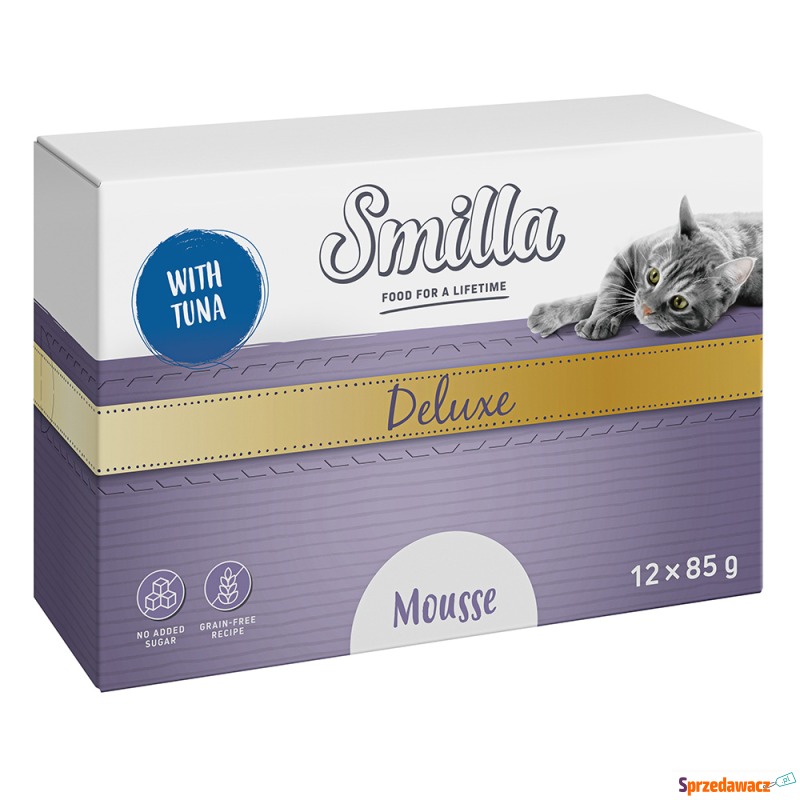 Smilla Deluxe w musie, 24 x 85 g - Z tuńczykiem - Karmy dla kotów - Zamość