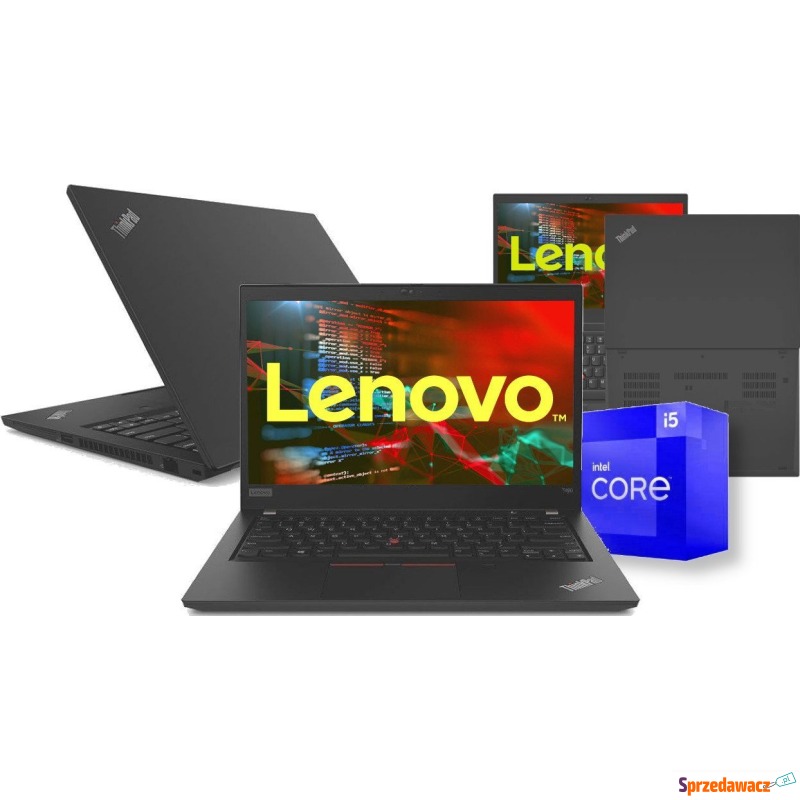 Laptop Lenovo ThinkPad T490 i5-QUAD 8GEN TOUCH... - Laptopy - Gdynia