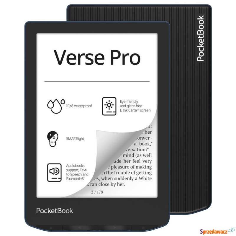 PocketBook Verse Pro (634) niebieski - Czytniki książek (ebook) - Wodzisław Śląski