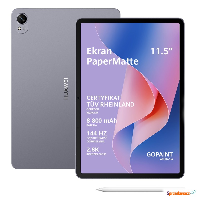 Huawei MatePad 11,5'' S WiFi 8/256GB szary + rysik - Tablety - Gorzów Wielkopolski