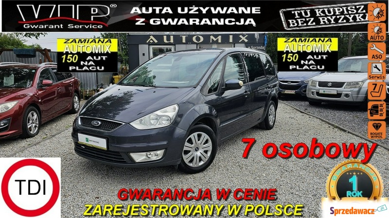 Ford Galaxy  Minivan/Van 2006,  2.0 diesel - Na sprzedaż za 23 800 zł - Świdnica