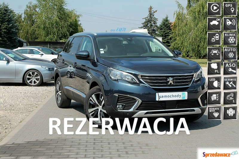 Peugeot 5008  SUV 2018,  1.5 diesel - Na sprzedaż za 79 999 zł - Warszawa