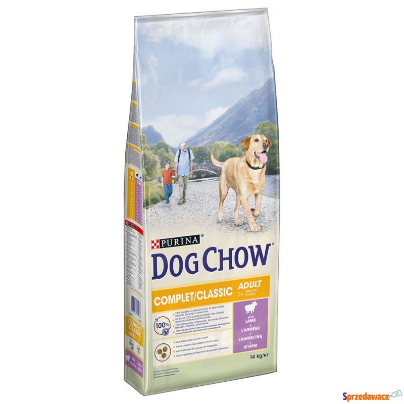 PURINA Dog Chow Complet/Classic, jagnięcina -... - Karmy dla psów - Chorzów