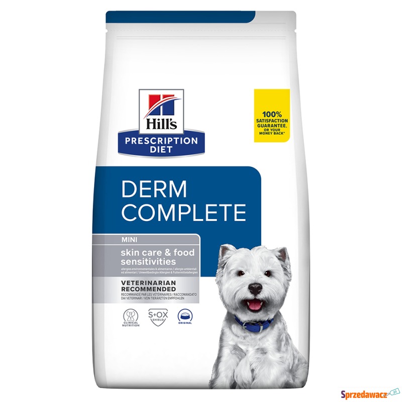Hill's Prescription Diet Derm Complete Mini -... - Karmy dla psów - Jelenia Góra