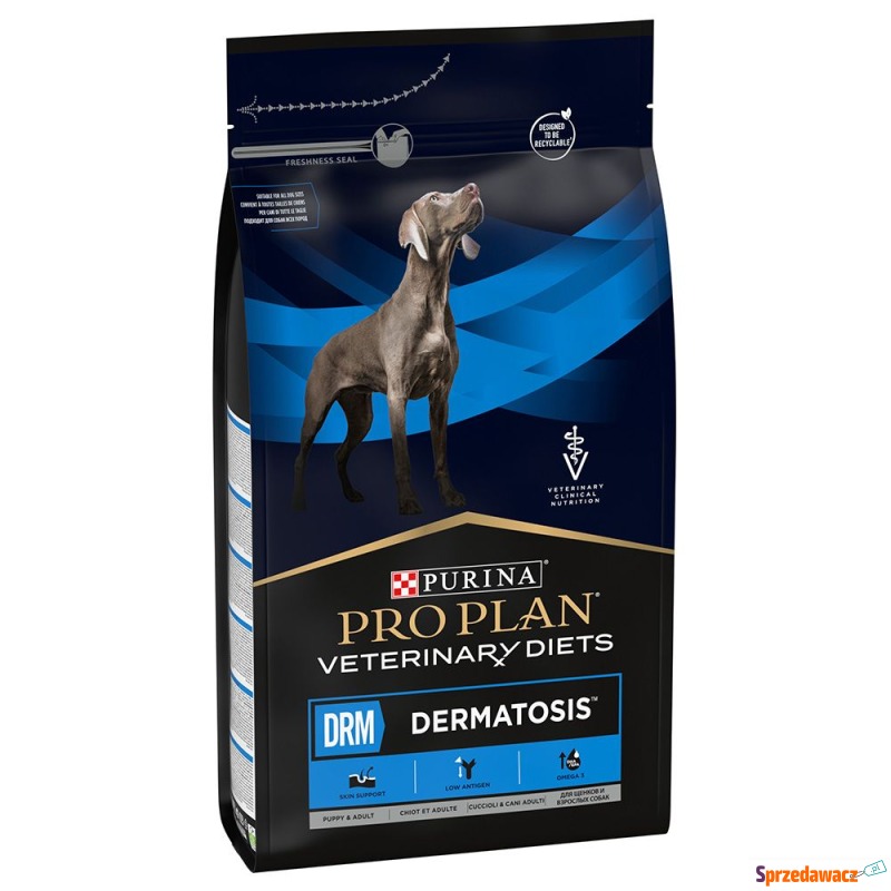 PURINA PRO PLAN Veterinary Diets – DRM Dermat... - Karmy dla psów - Koszalin