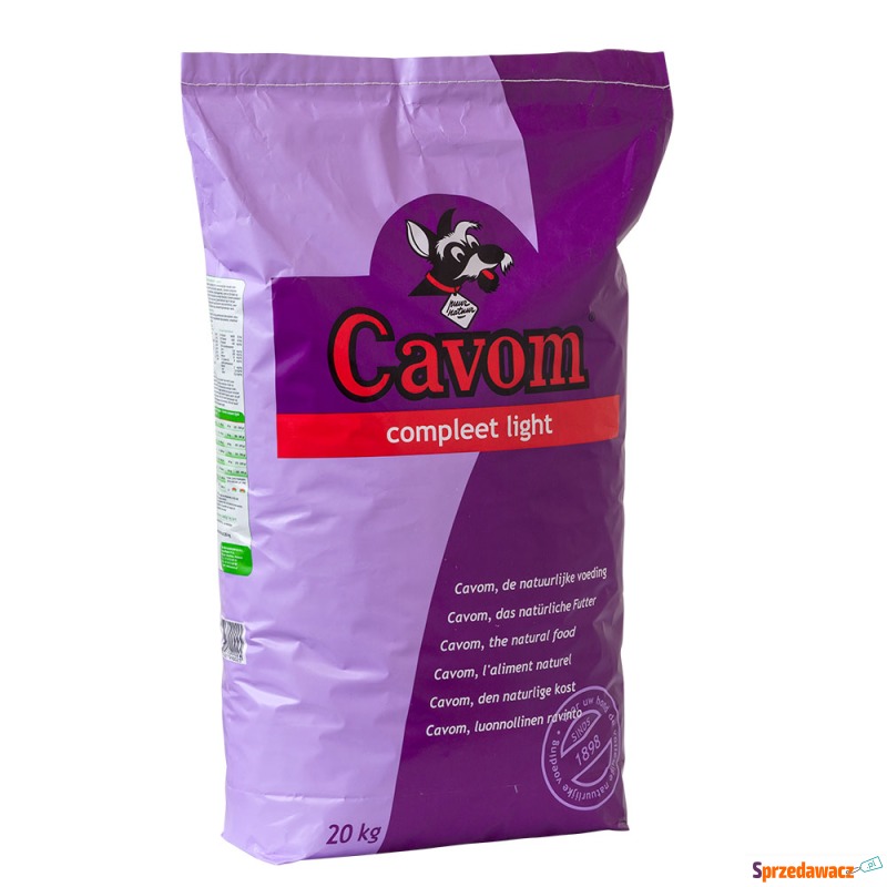 Cavom Complete Light - 20 kg - Karmy dla psów - Pilchowo