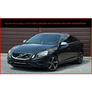 Volvo S60 R-design 1.6 D2 116KM Zamiana Opłacony Serwis Navi