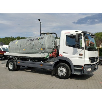 Mercedes Atego 1218 Asenizacyjny Szambiarka Beczka Szambowóz Poj.6m 2019r - DMC-11990kg  Ład-4470kg 