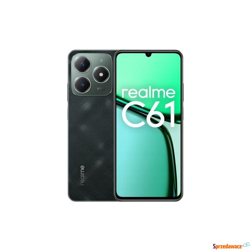 Smartfon Realme C61 6/256GB Zielony (631011003018) - Telefony komórkowe - Olsztyn