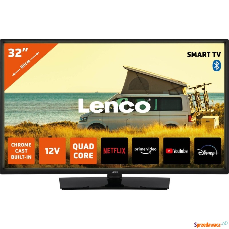 Telewizor Lenco LED-3263BK LED 32'' HD Ready Android - Telewizory - Łomża