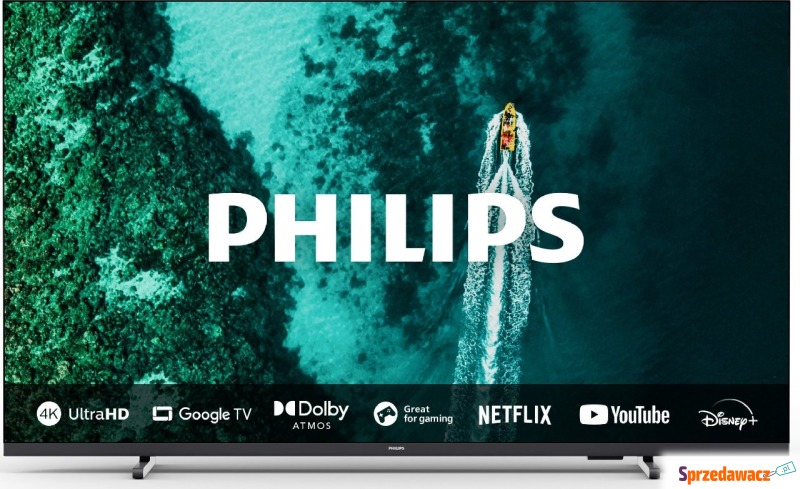 Telewizor Philips 50PUS7409/12 LED 50'' 4K Ultra... - Telewizory - Zielona Góra