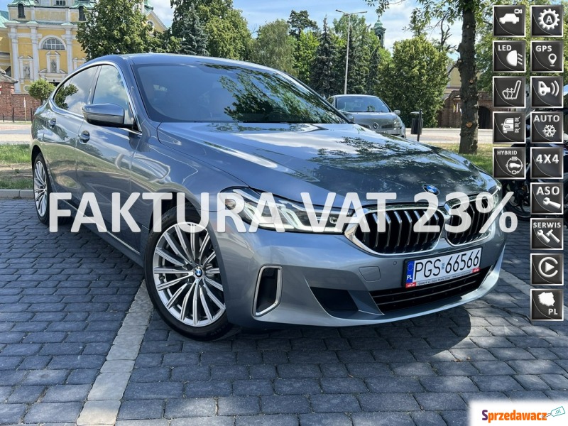 BMW 6GT  Sedan/Limuzyna 2021,  2.0 diesel - Na sprzedaż za 184 499 zł - Gostyń