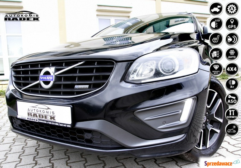 Volvo XC 60 - RDESIGN/Navi/Kamera/Panorama/Skóry/... - Samochody osobowe - Świebodzin