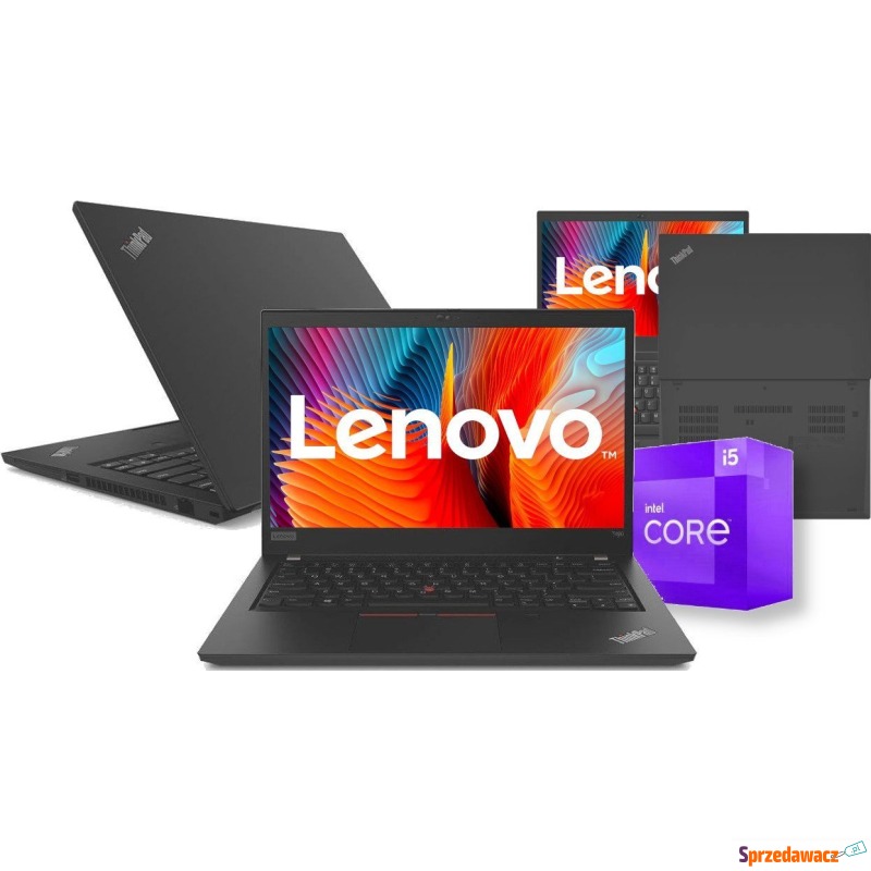 Laptop Lenovo ThinkPad T490 i5-QUAD 8GEN FHD IPS... - Laptopy - Gdańsk