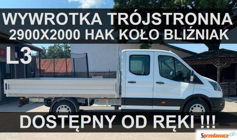 Ford Transit - Skrzynia 2900 x 2000 130KM Hak.... - Dostawcze i ciężarowe - Szczecinek