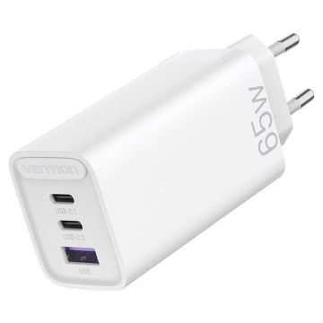 Vention FAAW0-EU 2x USB-C(65W/30W), USB-A(30W), 2.4A, PD 3.0