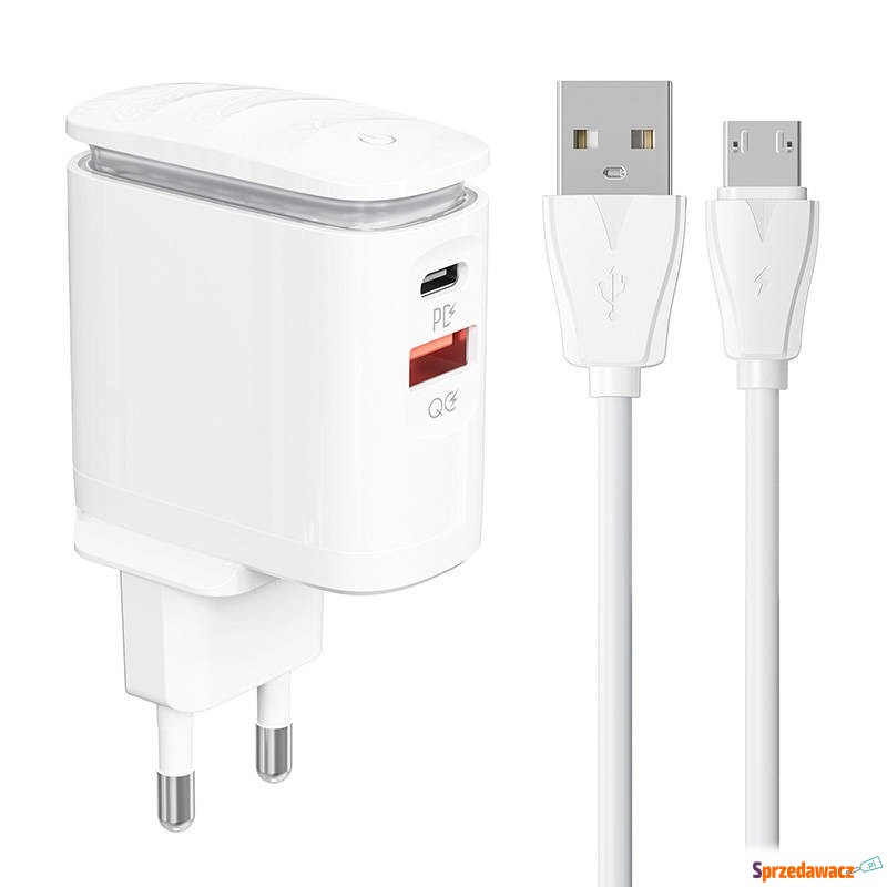 Ldnio A2423C USB, USB-C + MicroUSB - Ładowarki sieciowe - Rawicz