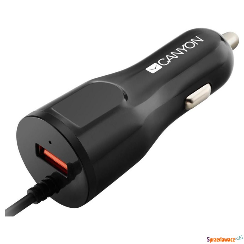 Canyon C-031 2.4A USB-A wbudowany kabel Micro... - Ładowarki sieciowe - Skierniewice