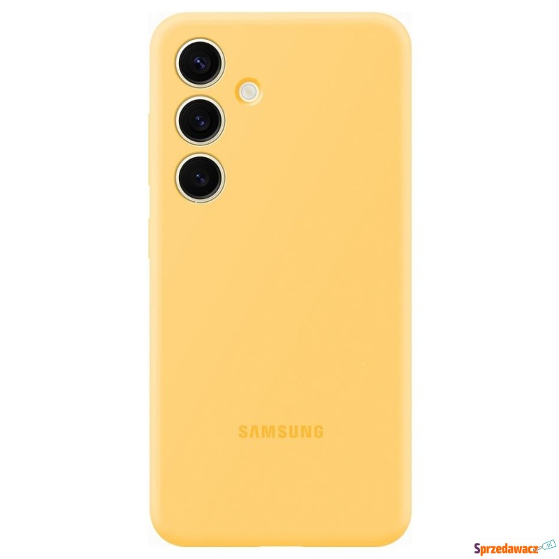 Samsung Silicone Case do S24 yellow - Etui na telefon - Kalisz