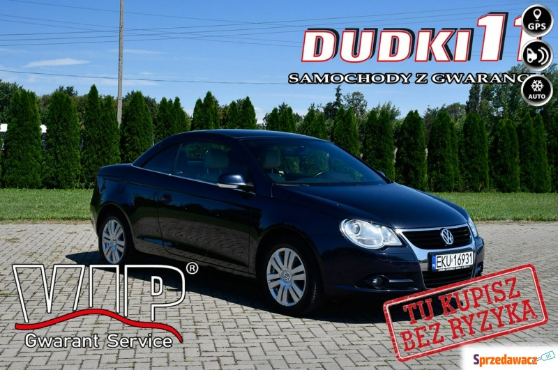 Volkswagen Eos  Kabriolet 2007,  2.0 benzyna - Na sprzedaż za 14 900 zł - Kutno