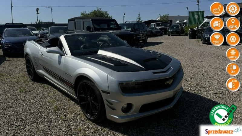 Chevrolet Camaro - 6.2v8 SS Cabrio 432KM skóry... - Samochody osobowe - Gdańsk