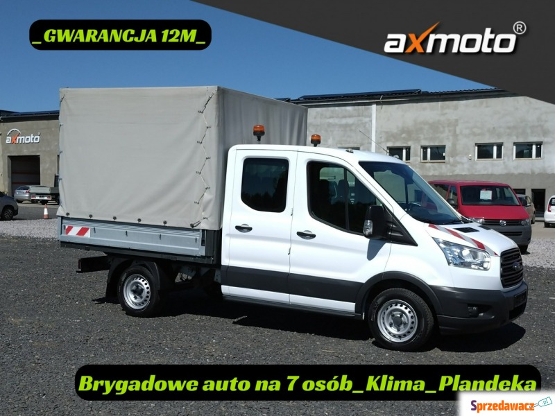 Ford Transit - tylko 111 Tys.KM_Plandeka_Klim... - Dostawcze i ciężarowe - Mirsk