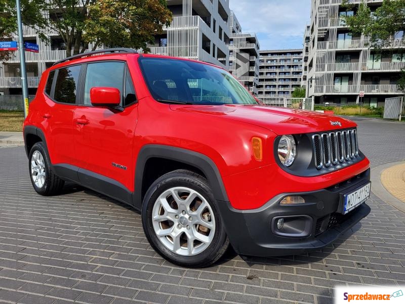 Jeep RENEGADE 2016 prod. Latitude, 2.4l Tigershark... - Samochody osobowe - Warszawa