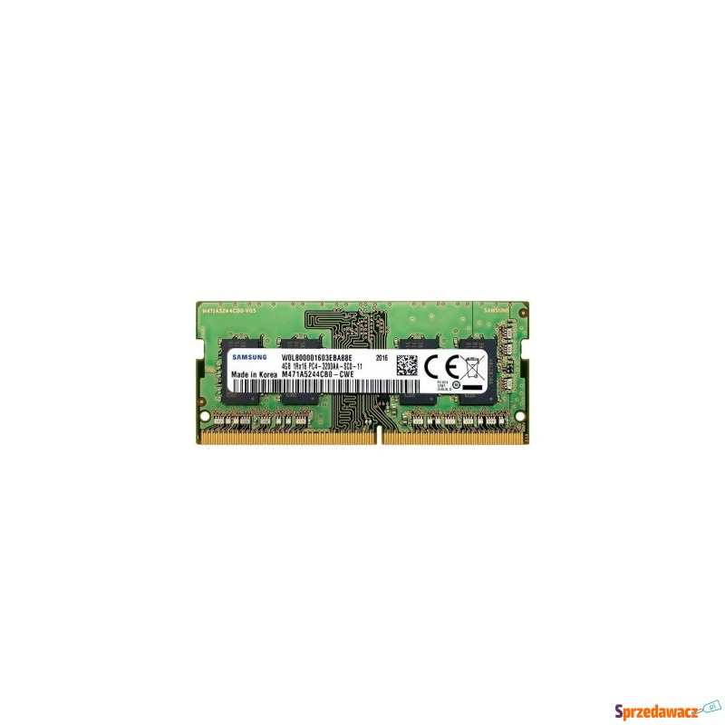 Samsung SO-DIMM 4GB DDR4 1Rx16 3200MHz PC4-25600... - Pamieć RAM - Świdnica