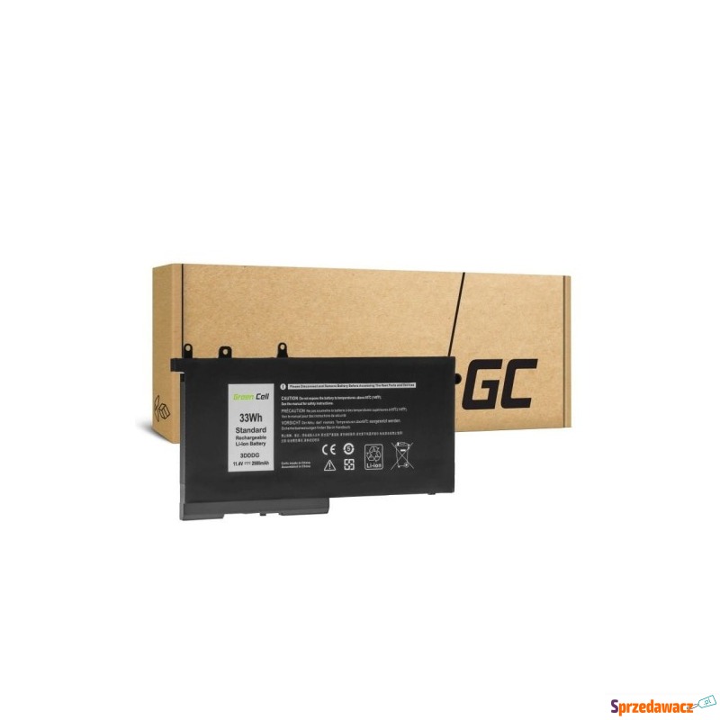 GREEN CELL BATERIA DE146V2 3DDDG 93FTF DELL L... - Baterie do laptopów - Brodnica