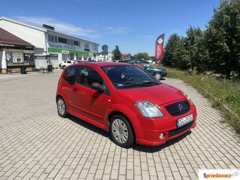 Citroen C2 - Sprawna Klimatyzajca- 2005 - 1.6 - Samochody osobowe - Głogów