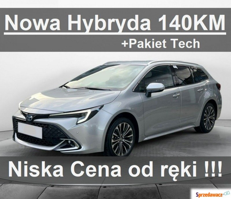 Toyota Corolla - Nowa Hybryda 140KM 1,8 Pakiet... - Samochody osobowe - Szczecinek