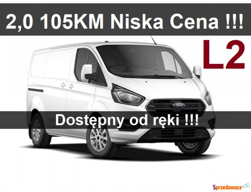 Ford Transit Custom 2023,  2.0 diesel - Na sprzedaż za 126 690 zł - Szczecinek