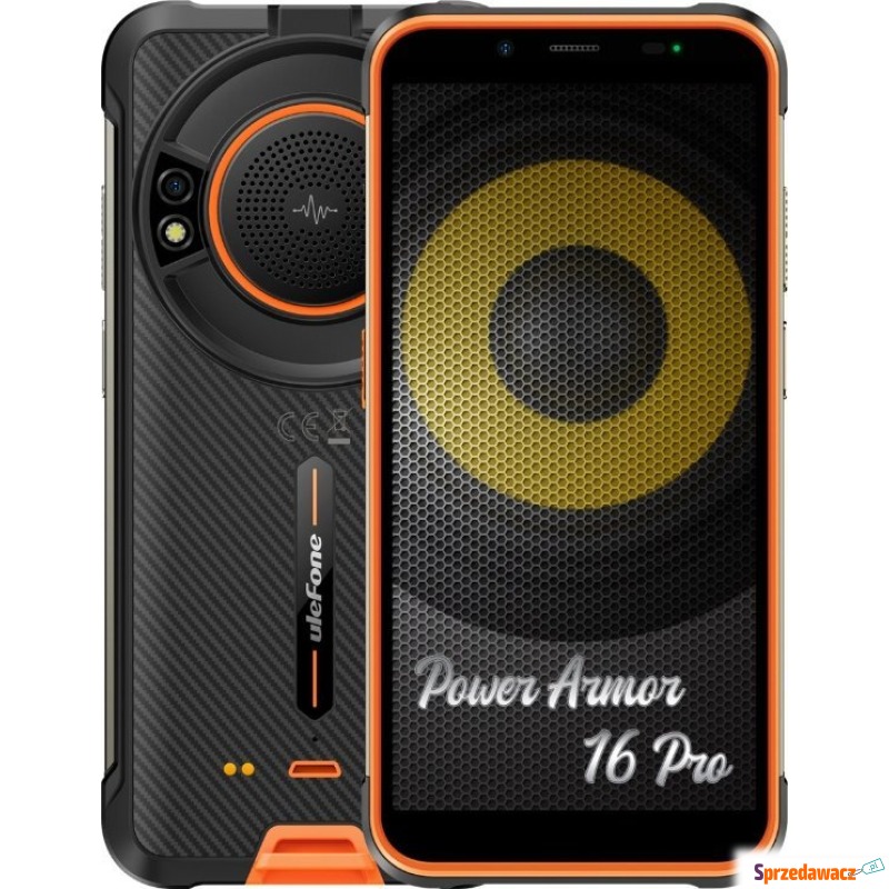 Smartfon UleFone Power Armor 16 Pro 4/64GB Cz... - Telefony komórkowe - Bielsk Podlaski