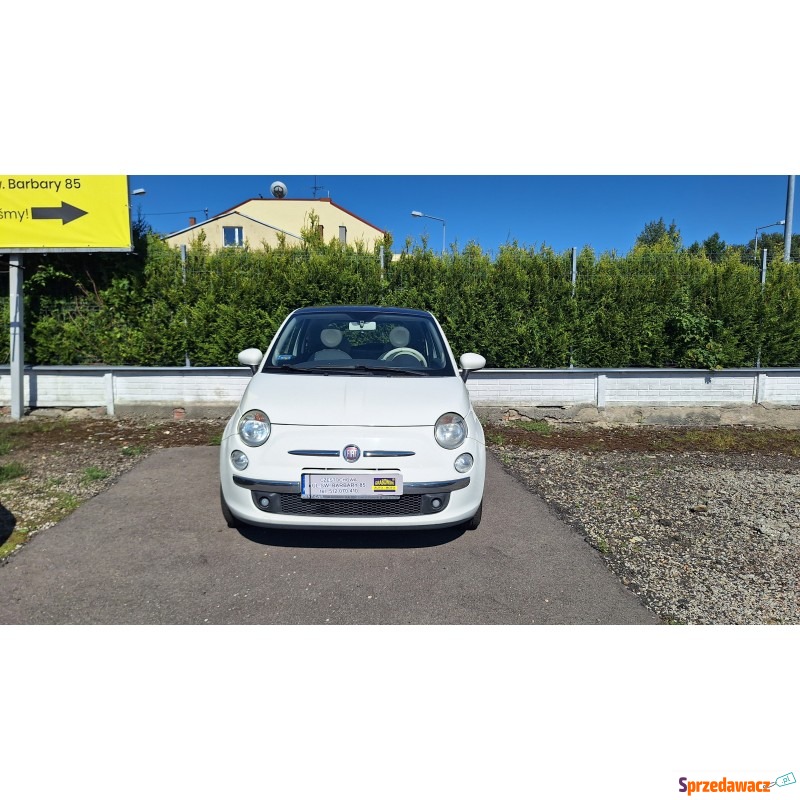 FIAT 500 1.2 E, 2009 ROK - Samochody osobowe - Częstochowa