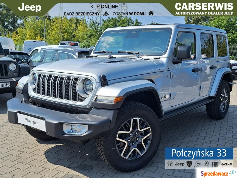 Jeep Wrangler  Terenowy 2024,  2.0 benzyna - Na sprzedaż za 313 890 zł - Warszawa