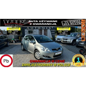 Toyota Auris - 1,6 benz 124KM.5drzwi,klima,Zadbany GWARANCJA w CENIE Możliwa zamiana