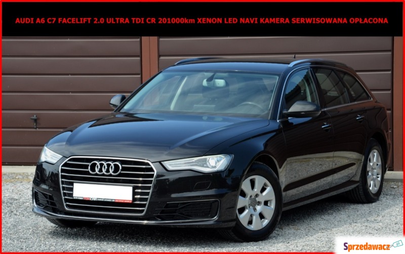 Audi A6 C7 Facelift 2.0Ultra TDI Automat 201tys... - Samochody osobowe - Zamość