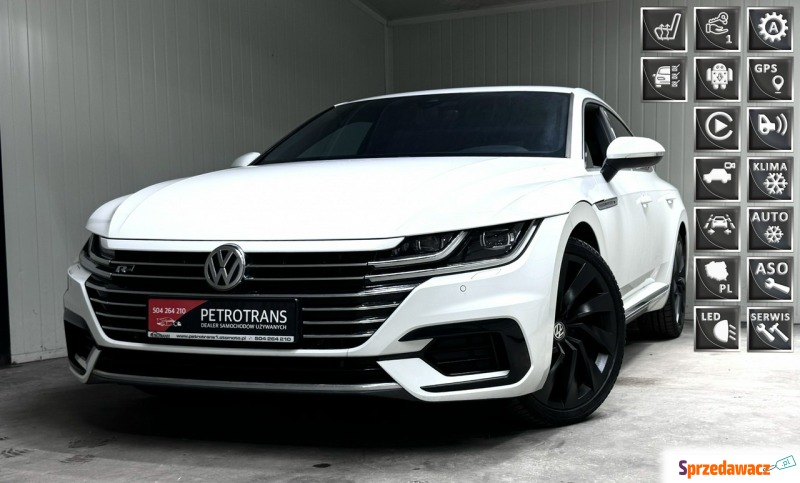 Volkswagen Arteon - 2.0 TDI/ 190KM R-LINE DSG... - Samochody osobowe - Mrągowo