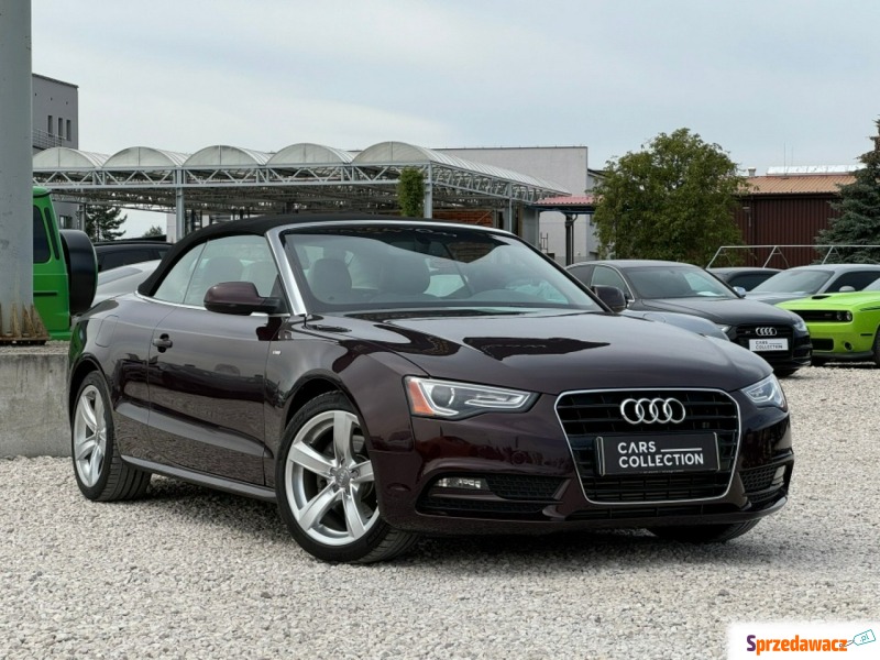 Audi A5  Kabriolet 2015,  2.0 benzyna - Na sprzedaż za 73 900 zł - Michałowice-Wieś